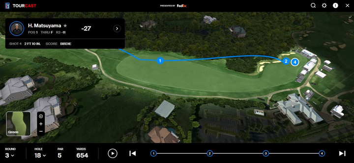 Hideki_matsuyama_the_sentry_round_3